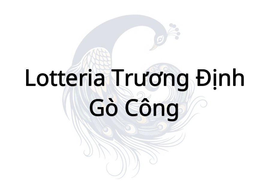 Lotteria Trương Định Gò Công