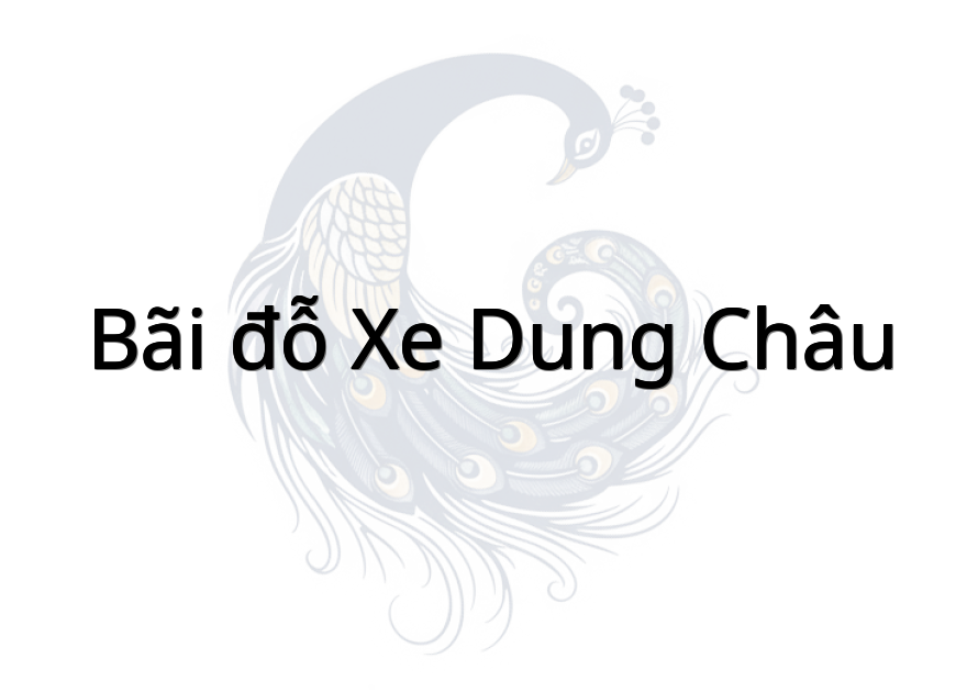 Bãi đỗ xe Dung Châu