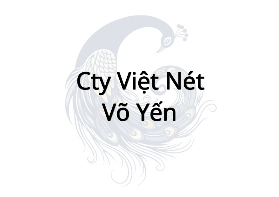 CTy Việt Nét - Võ Yến